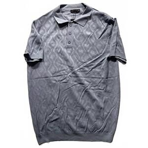 NEW POSTMARC men's slate polo in grey